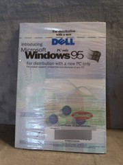 NEW Sealed Microsoft Windows 95 Install CD-ROM w/COA, Product Key & User Guide