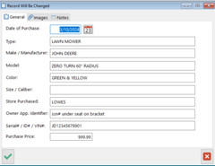 @@@ Home Inventory Tracking Software w/ photos, notes & reports (.pdf/.xls) @@@