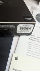 Apple Mac OS X Server 10.3 Panther unlimited clients key, OEM 4 CD Big Box