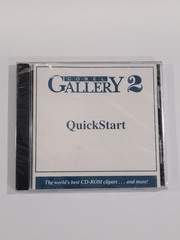 Corel Gallery 2 QuickStart Clipart Images CD-ROM Windows – NEW SEALED
