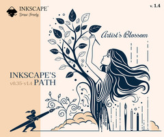 Inkscape Pro Illustrator 2026 v1.4.4 Vector Graphic Design Software MAC os