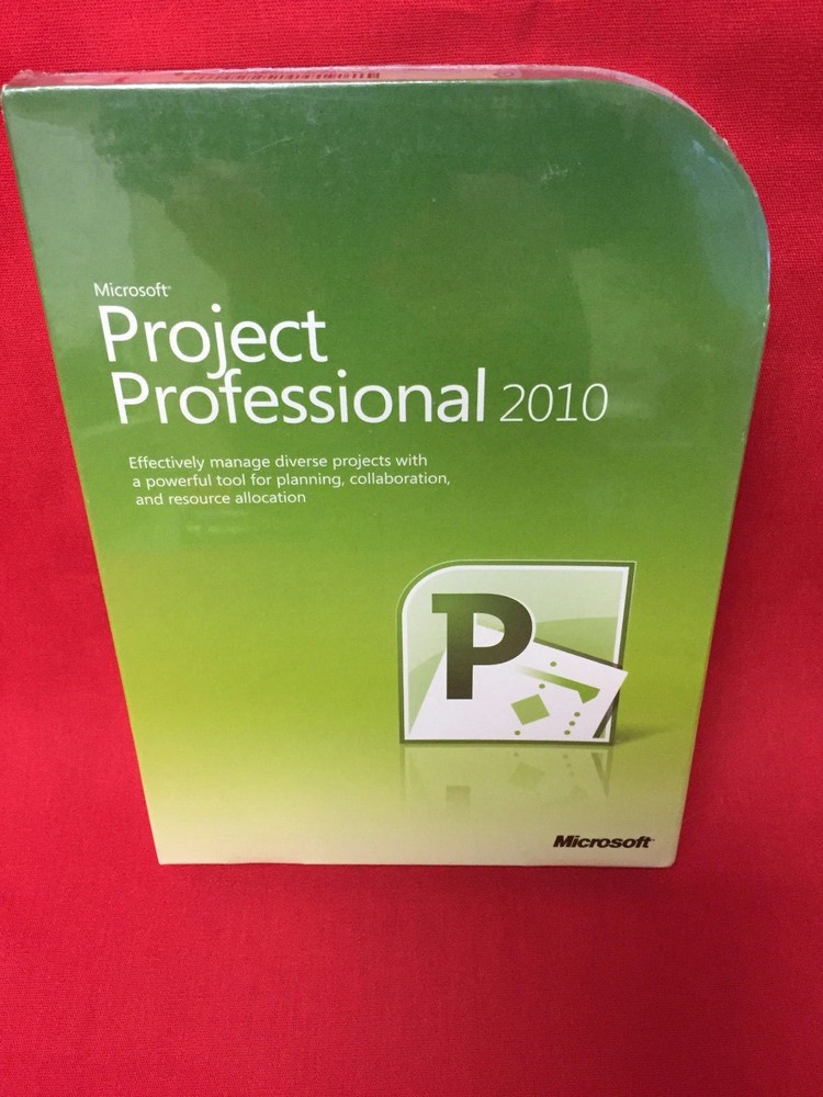 Microsoft Project Professional 2010 Full Version w/ 2Product Keys License