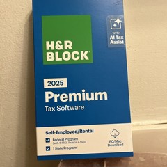 H&R Block Tax Software Premium 2025 PC/Mac [Key Card]