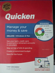 Quicken Deluxe Personal Finance Manage Your Money and Save Deluxe Windows & Mac