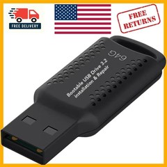 64GB USB 3.2 Bootable Drive – Comprehensive Windows Solution with Video Tutorial