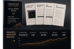 OBSIDIAN TREND Engine™ | No Martingale Forex EA for MT4&MT5 | Auto Trend System