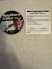 Cosmi Spyware Killer Plus 5 in 1 – CD w/Reg Code!!!
