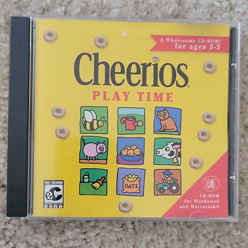 Cheerios Play Time CD-ROM Arts & Culture Academic/Education Windows Macintosh