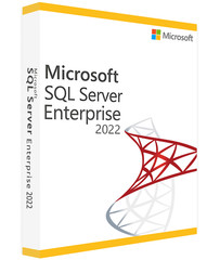 Microsoft SQL Server 2022 Enterprise with 96 Core License, unlimited User CALs