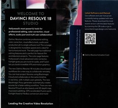 Blackmagic DaVinci Resolve Studio – Genuine Lifetime License – 2 Devices