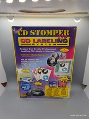 PRO CD-R LABELING SYSTEM – CD STOMPER KIT – Brand NEW Sealed