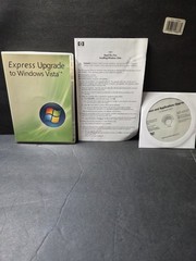Microsoft Windows Vista Home Premium Express Upgrade Disc New w/ Product key