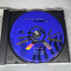 Macromedia Flash 4 CD Disc for Windows 98 95 NT ZFLWIN40CD