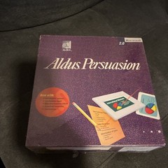 Aldus Persuasion 2.0 DTP Software for Macintosh 3.5″ Floppy, English MPN 170-061