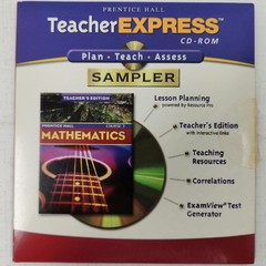 Prentice Hall Teacher Express Sampler Mathematics Course 3 CD-ROM
