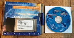 11 Mbps Wireless LAN PC Card & Driver CD