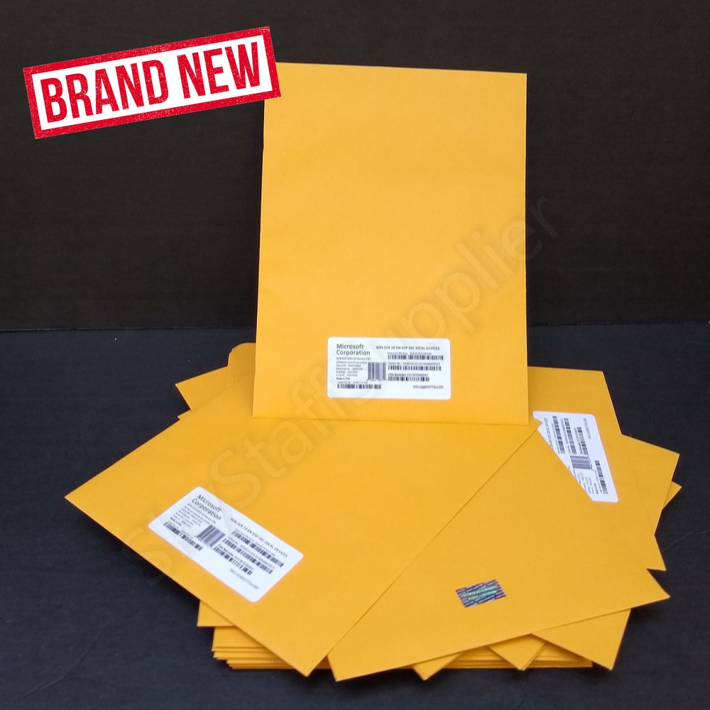 Windows Server 2019 – 10 DEVICE Client Access License CAL (not RDS) BRAND NEW