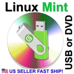 Linux Mint Latest 21.2 Cinnamon 64bit Version BOOTABLE/LIVE DVD-or-USB FREESHIP!