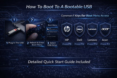 Linux Multiboot USB 64GB USB 3.2 | 26 Distros (Ubuntu/Kali/Mint)