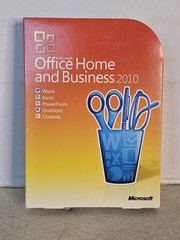Microsoft Office Home and Business 2010 / Full Retail T5D-00417 / Genuine Key