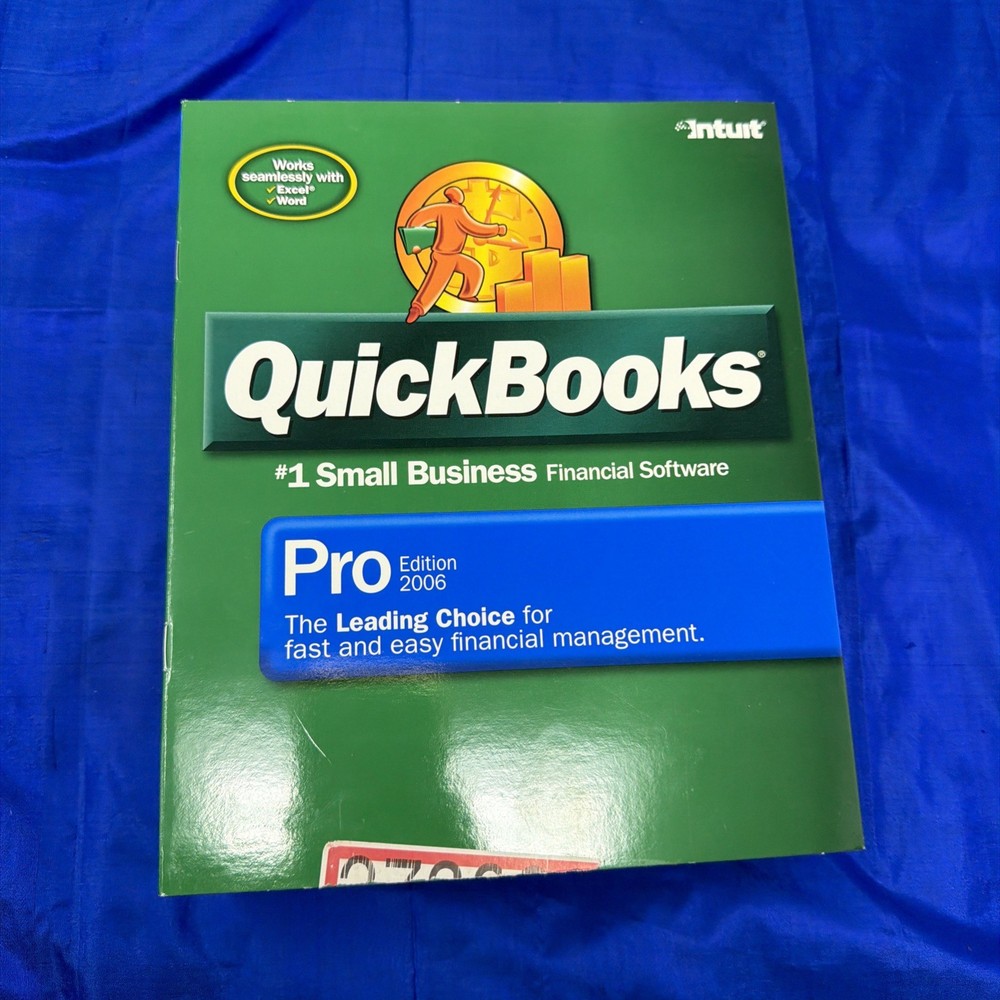 Intuit QuickBooks Pro Edition 2006 Small Business Financial Software – No Code