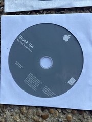 Apple iBook G4 Complete Restore Kit Mac OS X Panther Discs 1-4 10.3 AHT Manuals