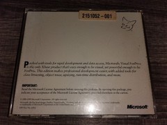 Microsoft Visual FoxPro Professional Edition Version 3.0 PC CD-ROM Win95/NT 1995