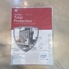 McAfee Total Protection Antivirus 1 Device 1-Year Product Key Card Windows