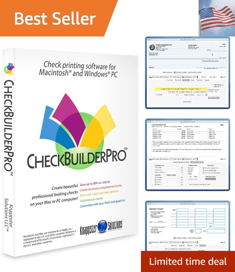 Windows & Mac Check Printing Software