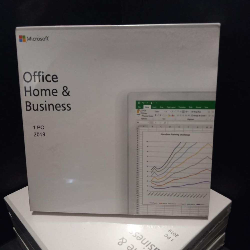 Microsoft Office Home & Business 2019 Sealed DVD Retail Windows For One User PC