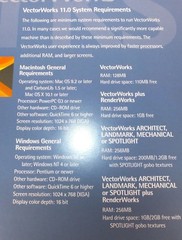 Replacement Disc For Vector Works Series A065 / G056 Version 11.0 **NO CODES**