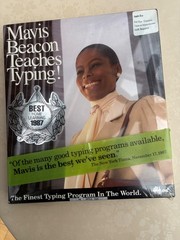 1987 MAVIS BEACON TEACHES TYPING C64/128 DISKS MANUAL APPLE II GS NEW SEALED