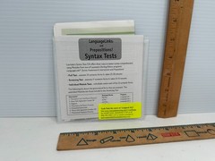 Syntax Tests Laureate Sterling Edition Language Links Prepositions CD