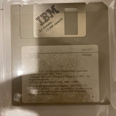 DOS 4.0 IBM Disk Operating system 3.5 floppy & Manuals Disks 4.01 Vintage 80’s
