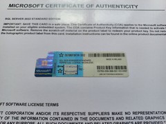 Microsoft SQL Server 2022 Standard 24 Core unlimited User CALs CoA DG7GMGF0M7XW