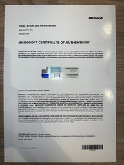 Visual Studio 2026 Professional Perpetual Authentic License CoA MX3-00199