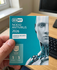 NOD 32 Antivirus 2026 🛡️ 1 Device – 1 Year | Professional Service & Support