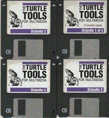 The Turtle Tools for Multimedia by Turtle Beach Syst ~ 3.5 disk set of 4 ~ 1993