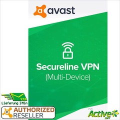Avast SecureLine VPN 2025 10 Devices 1 Year | Internet Security VPN Unlimited