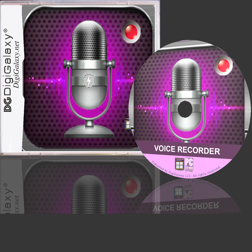 Voice Recorder – Any File Format (Windows 10 or Mac compatible)