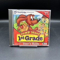 Jump Start 1st Grade Knowledge Adventure CD-ROM Homeschool Educational Learning