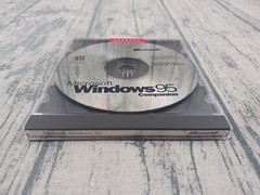 VINTAGE MICROSOFT WINDOWS 95 COMPANION CD ONLY IN ORIGINAL CASE NO KEY