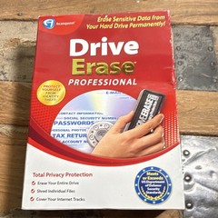 Avanquest Drive Erase Professional Utility Software for Windows CD Boot CD Guide