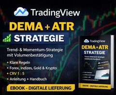 TradingView Strategie – Trend & Volumen System (DEMA + Volume Accumulation)