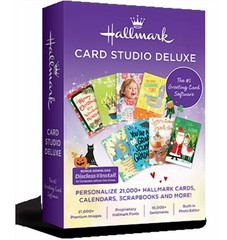 Hallmark Card Studio Deluxe, 2026, 2-DVDs, BOXED Win 11 and earlier