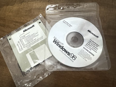 Microsoft Windows 98 Second Edition Retail OS English CD + 3.5″ Floppy