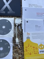 Apple iBook G4 Complete Restore Kit Mac OS X Panther Discs 1-4 10.3 AHT Manuals