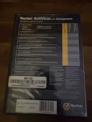 Norton AntiVirus with Antispyware CD English for Windows 7/Vista/XP 1 PC