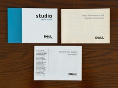 Dell Studio Setup Guide & Set of Installation CDs and DVDs Lot of 7 Sealed