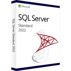 New SQL Server 2022 Standard 24 Core License, unlimited User CALs PHYSICAL ITEM